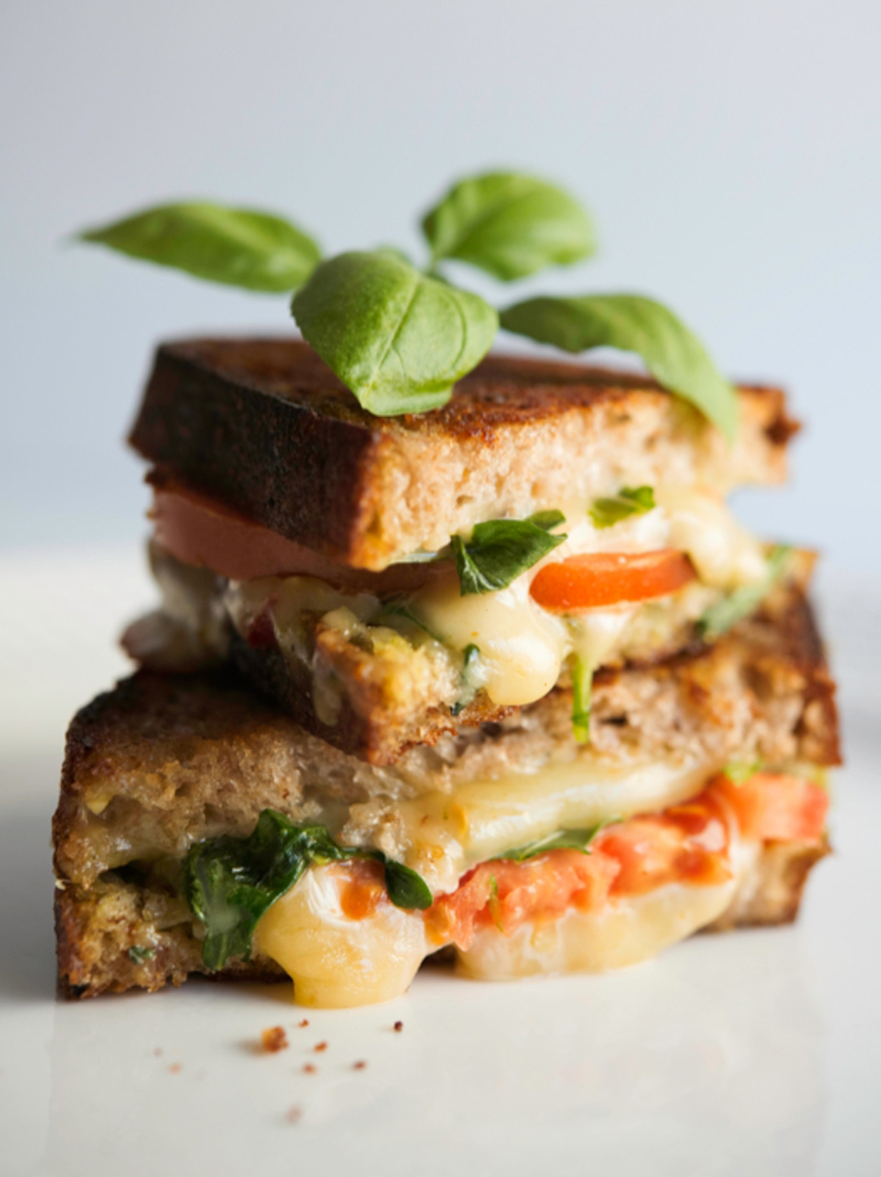 Link to Pesto Arugula Grilled Cheese